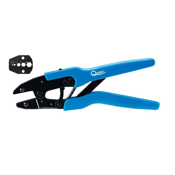 Coax Ratchet Crimp Tool - .325 in/.255 in/.213 in/.110 in/.068 in Universal